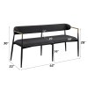 Jaramillo Black Bench