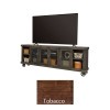 Industrial 96 Inch Console w/ 4 Doors (Tobacco)