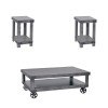 Industrial Occasional Table Set (Smokey Grey)