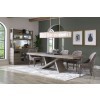 Pure Modern Dining Room Set w/ Upholstered Armless Chairs
