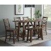 Renegade 6-Piece Counter Height Dining Room Set (Cherry)