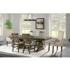 Stone Rectangular Dining Room Set w/ Chair Choices (Grey)