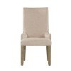 Stone Upholstered Parsons Chair (Grey) (Set of 2)