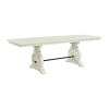 Stone Counter Height Dining Table (White)