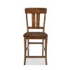 The District Splat Back Counter Height Stool (Set of 2)