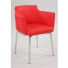Dusty Swivel Arm Chair (Red) (Set of 2)
