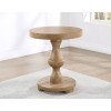 Dory Round End Table (Sand)