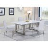 Ebony Dining Room Set w/ Desiree Chairs