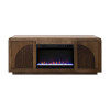 Eclipse Bourbon Oak 65-inch Fireplace Console