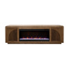 Eclipse Bourbon Oak 81-inch Super Fireplace Console