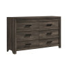 Eleanor Mocha Grey Youth Panel Bedroom Set