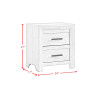 Eleanor Mocha Grey Youth Panel Bedroom Set