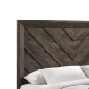 Eleanor Mocha Grey Panel Bed