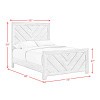 Eleanor Mocha Grey Youth Panel Bed