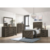Eleanor Mocha Grey Youth Panel Bedroom Set