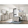 Eleanor Weathered White Youth Panel Bedroom Set