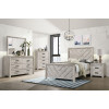Eleanor Weathered White Youth Panel Bedroom Set