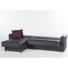 Elegant Sleeper Sectional (Santa Glory Black)