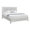 Elsie Grey Panel Bedroom Set w/ LED