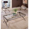 Emerson 3-Piece Occasional Table Set (Silver)