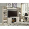 Bellaby Entertainment Wall w/ Fireplace