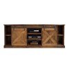 Farmhouse 85 Inch TV Console (Aged Whiskey)