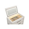 Ashburton White Bedside Vanity Set w/ Stool