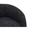 Freja Black Swivel Chair
