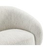 Savino Beige Swivel Chair