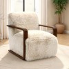 Elardo White Sand Accent Chair