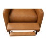 Psyche Brown Pushback Recliner