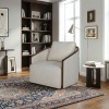Zebina Khaki Swivel Chair