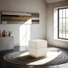 Krysten Beige Storage Stool