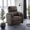 Belper Chocolate Brown Power Swivel Glider Recliner