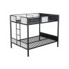 Molton Full over Full Metal Bunk Bed