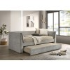 Upney Slate Gray Twin Daybed w/ Trundle