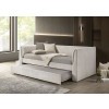 Upney Pearl White Twin Daybed w/ Trundle