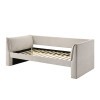 Upney Pearl White Twin Daybed w/ Trundle