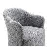 Sema Pewter Gray Dining Arm Chair
