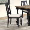 Neue Mills Black Side Chair (Set of 2)