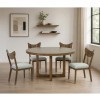 Clarksburg Walnut Round Dining Room Set