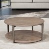 Roros Natural Round Cocktail Table