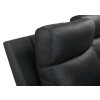 Oliverus Black Power Reclining Sectional