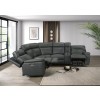 Oliverus Dark Gray Power Reclining Sectional