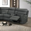 Oliverus Dark Gray Power Reclining Sectional