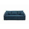 Royden Blue Sleeper Sofa w/ Cup Holders