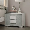 Lincolt Panel Bed w/ LED Lighting