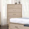 Sandnes Light Oak Storage Bedroom Set