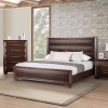 Hinwitz Espresso Panel Bed