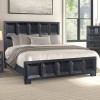 Hatton Cross Weathered Black Bed